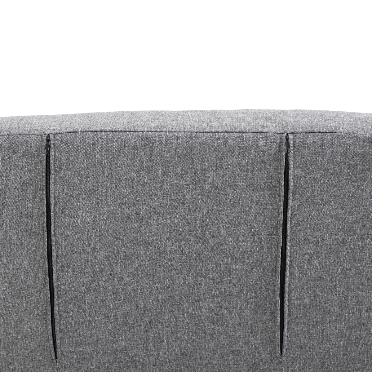 HOMCOM Relaxsessel Liegesessel Sessel, Liegefunktion, Gästebett, 65 cm x 69 cm x 80 cm, Grau