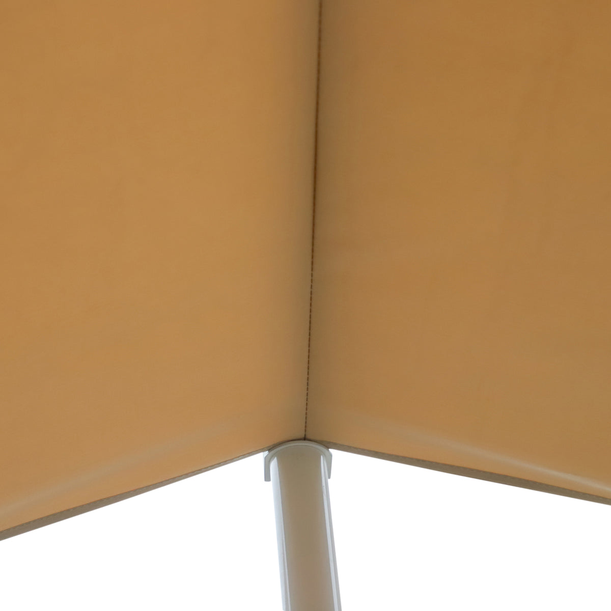 Outsunny Standmarkise Gartenmarkise Markise mit Faltarm Kurbel Terrasse Creme 3x3m
